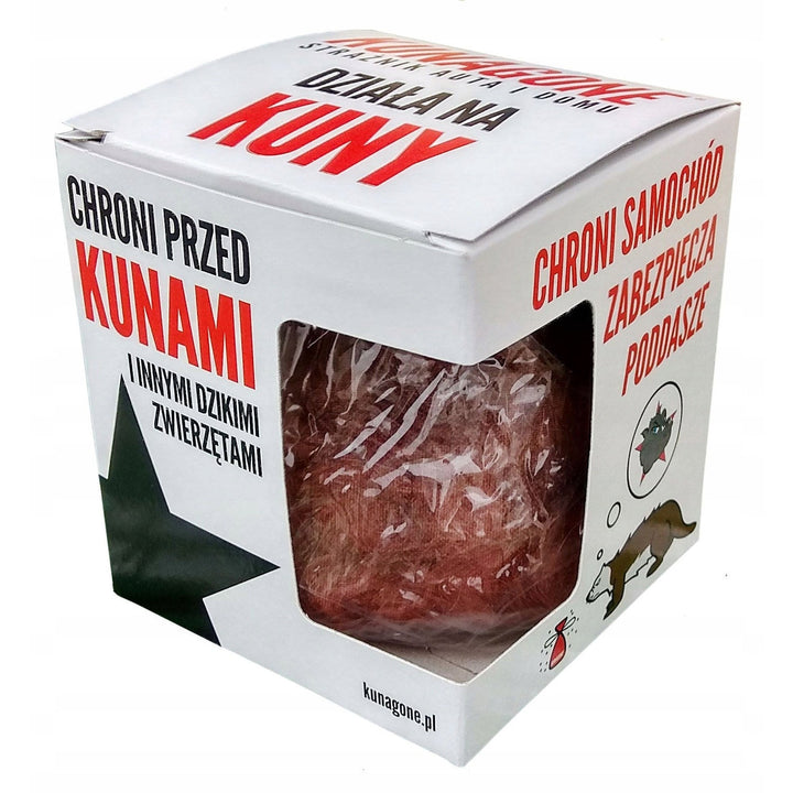 Kunagone mårskræmmer, naturlig, til bilen, hjemmet, loftet, 1 stk.