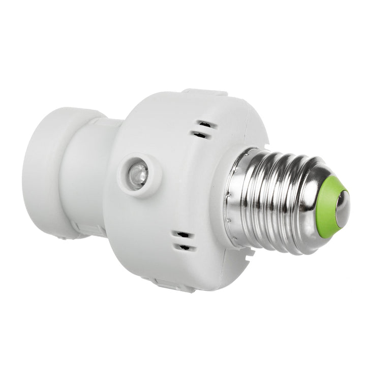 Maclean pæreholder, E27, maks. 100 W, med skumringssensor, timer, hvid, MCE21W, 2 stk.
