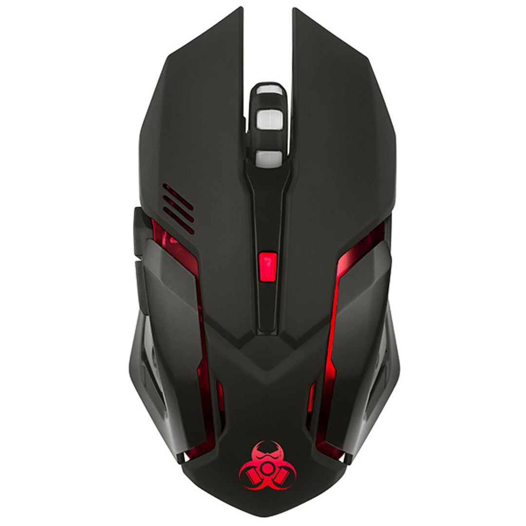 Tracer gamingmus, trådløs, 500 mAh batteri, 3200 DPI, Gamezone Rocky RF Nano