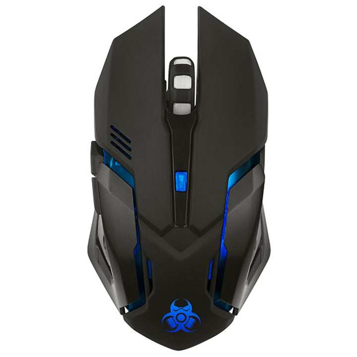 Tracer gamingmus, trådløs, 500 mAh batteri, 3200 DPI, Gamezone Rocky RF Nano