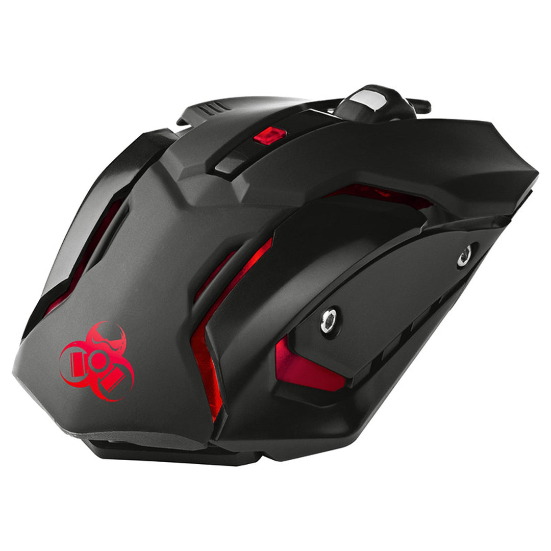 Tracer gamingmus, trådløs, 500 mAh batteri, 3200 DPI, Gamezone Rocky RF Nano