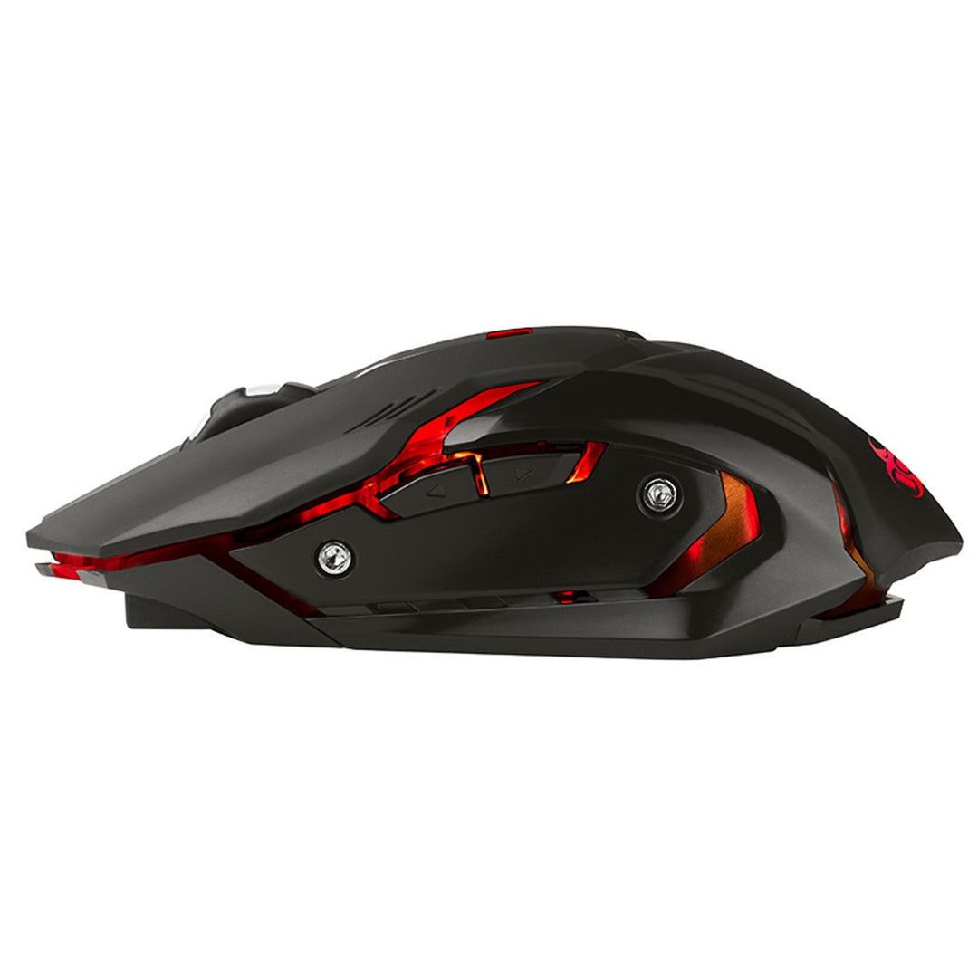 Tracer gamingmus, trådløs, 500 mAh batteri, 3200 DPI, Gamezone Rocky RF Nano