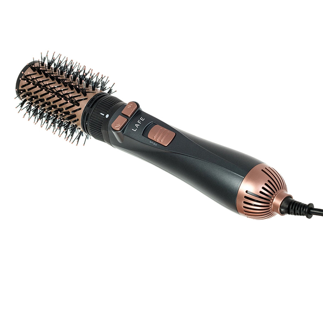 LAFE roterende krøllejern, 2 hastigheder, 3 temperaturindstillinger, ionisering, 1200 W, Sleek and Shine Style