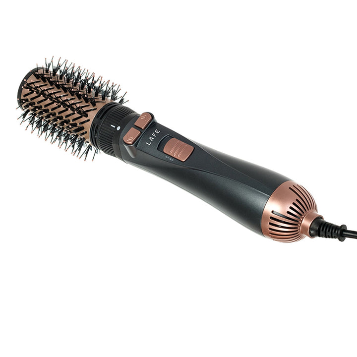 LAFE roterende krøllejern, 2 hastigheder, 3 temperaturindstillinger, ionisering, 1200 W, Sleek and Shine Style