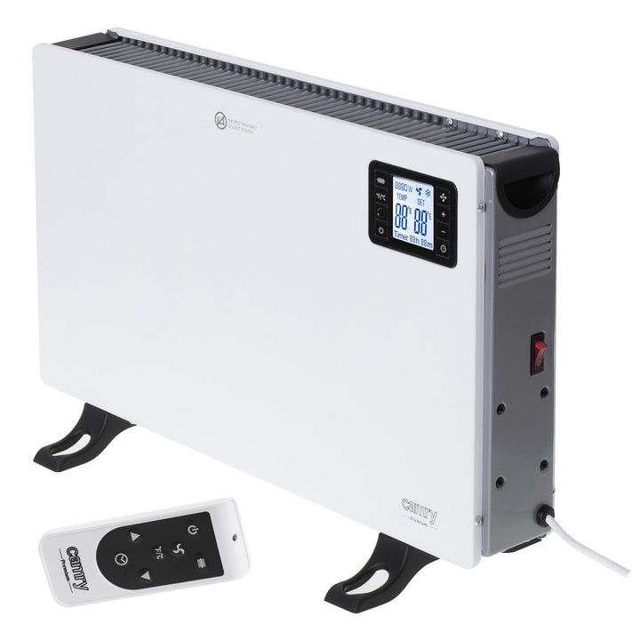 Camry konvektorvarmer, effekt 2000 W, LCD-panel, fjernbetjening, timer, termostat, CR 7739