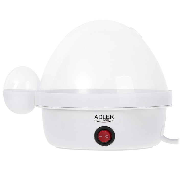 Adler automatisk æggevarmer, til 7 æg, effekt 450 W, hvid, AD 4459