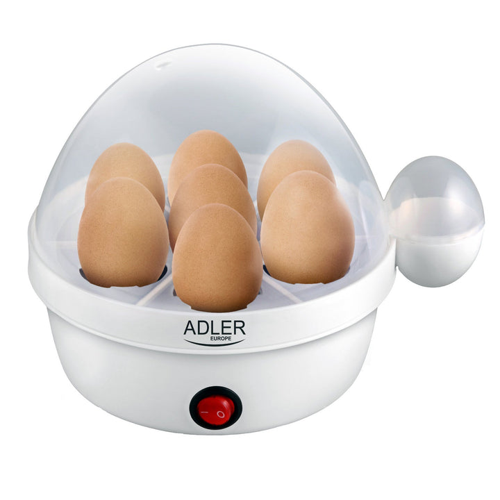 Adler automatisk æggevarmer, til 7 æg, effekt 450 W, hvid, AD 4459