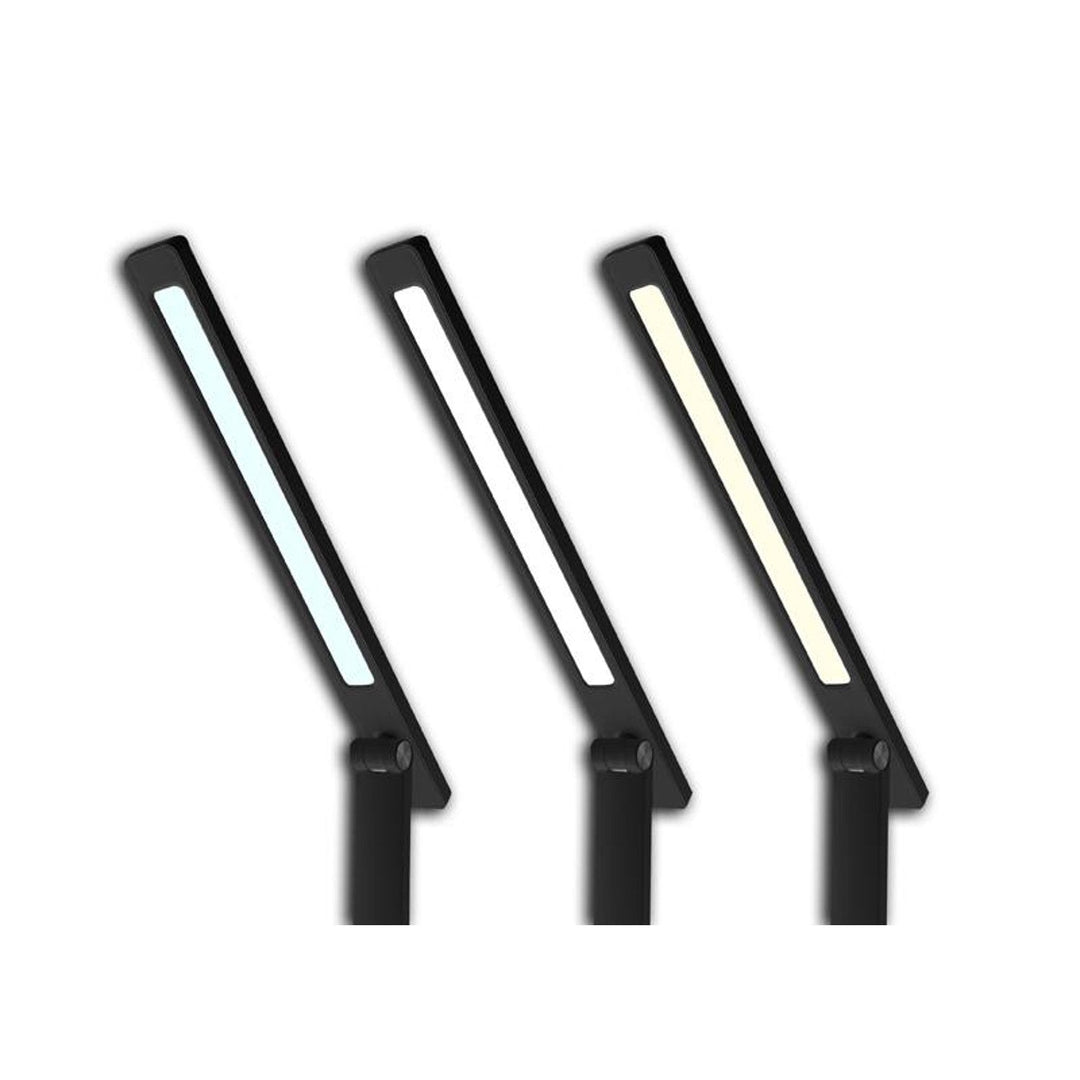 LTC-bordlampe, LED 10 W, tre lysfarver, induktiv opladning, berøringspanel, LXL0099C