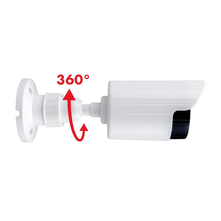 Attrap af rørkamera, IR-LED-dioder, hvid, strømforsyning 2xAA (medfølger ikke), ABS, IR1800 W