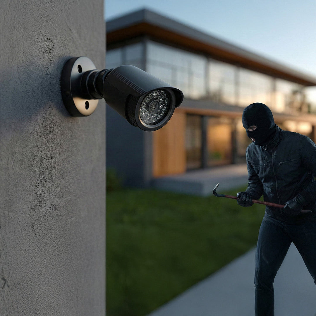 Attrap af rørkamera, IR-LED-dioder, sort, strømforsyning 2xAA (medfølger ikke), ABS, IR1800 B