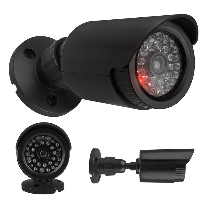 Attrap af rørkamera, IR-LED-dioder, sort, strømforsyning 2xAA (medfølger ikke), ABS, IR1800 B