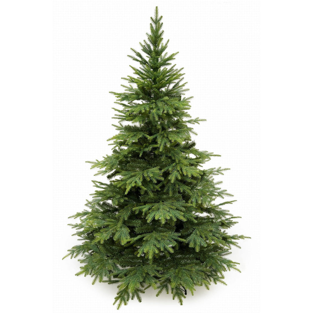 Kunstig juletræ, kaukasisk gran, PVC + PE, højde 220 cm