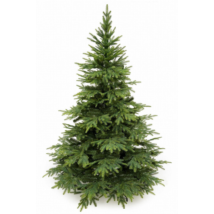 Kunstig juletræ, kaukasisk gran, PVC + PE, højde 220 cm