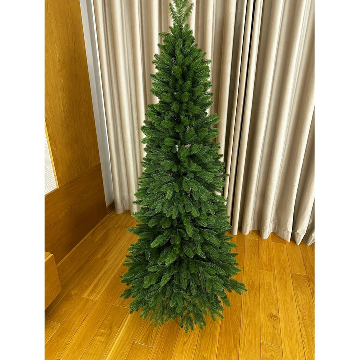 Kunstig juletræ, søjleformet gran, PE-grene, højde 180 cm