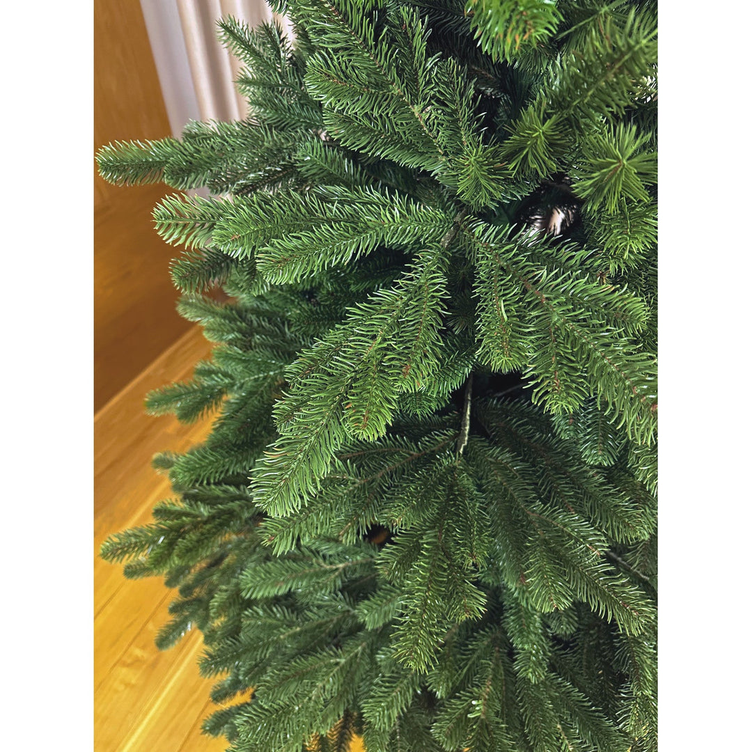 Kunstig juletræ, naturlig gran, 100 % PE, højde 200 cm