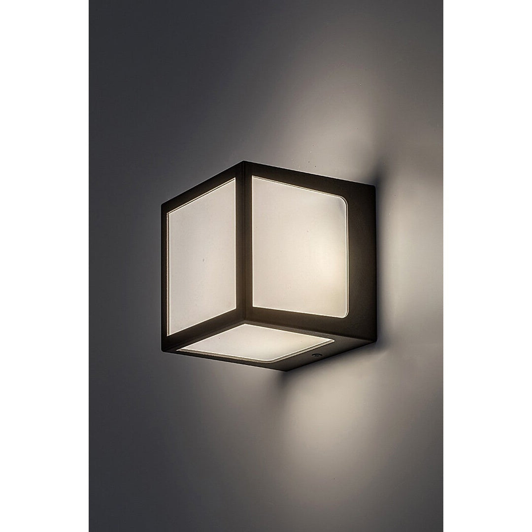 Rabalux-lampe, udendørs, vægmonteret, LED 10 W, IP54, antracit, Rennes