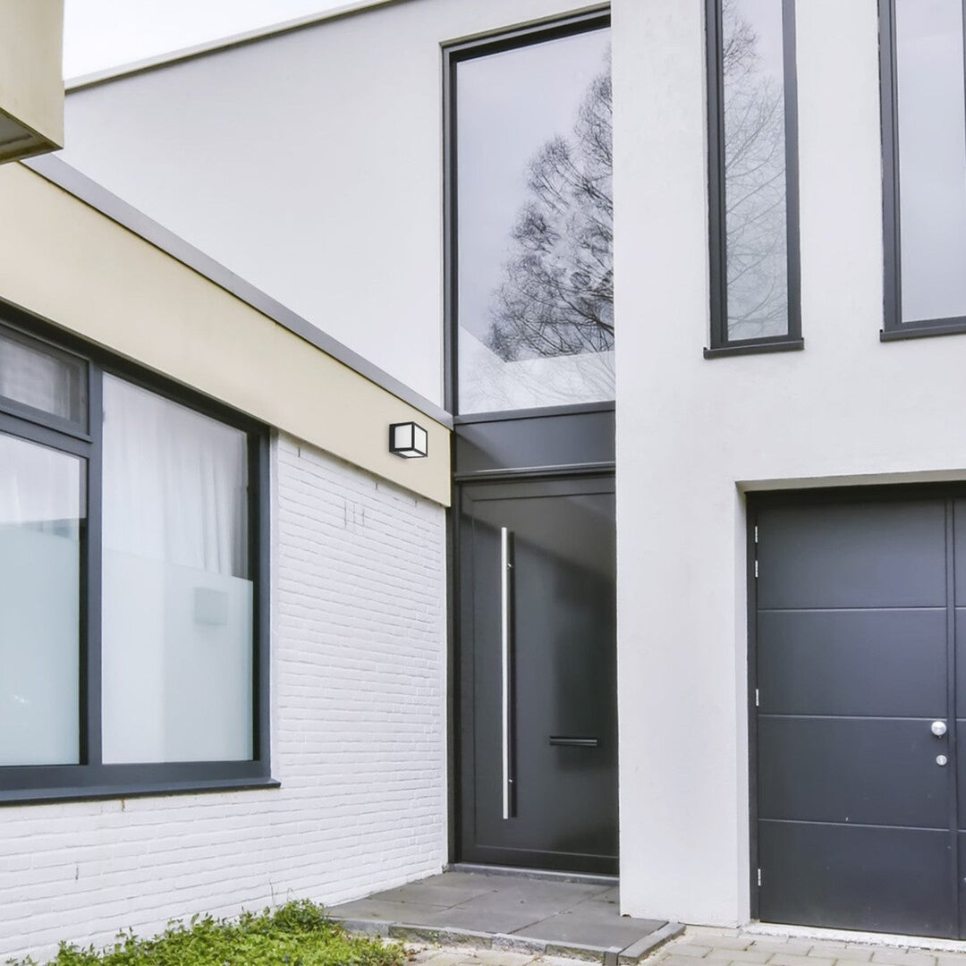 Rabalux-lampe, udendørs, vægmonteret, LED 10 W, IP54, antracit, Rennes