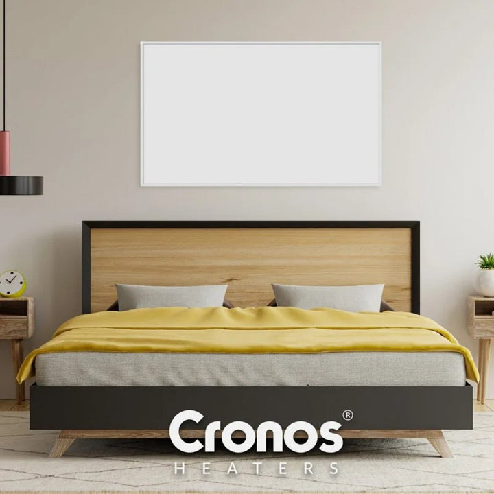 Cronos infrarød varmeapparat, 1000 W, mat overflade, ultratynd, Carbon P1000