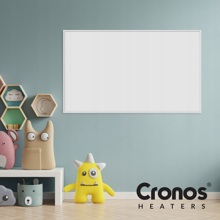 Cronos infrarød varmeapparat, 1000 W, mat overflade, ultratynd, Carbon P1000
