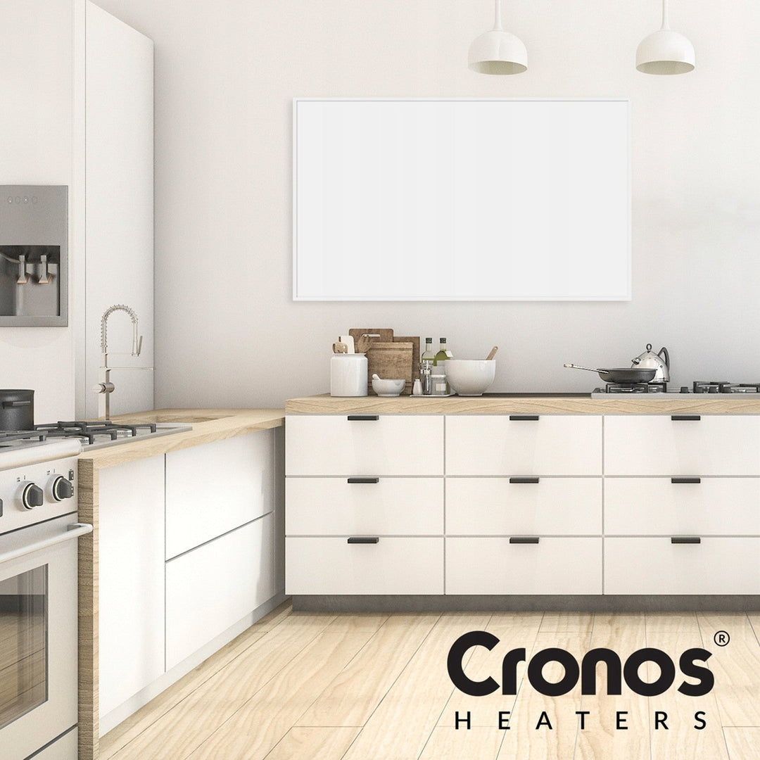 Cronos infrarød varmeapparat, 1000 W, mat overflade, ultratynd, Carbon P1000