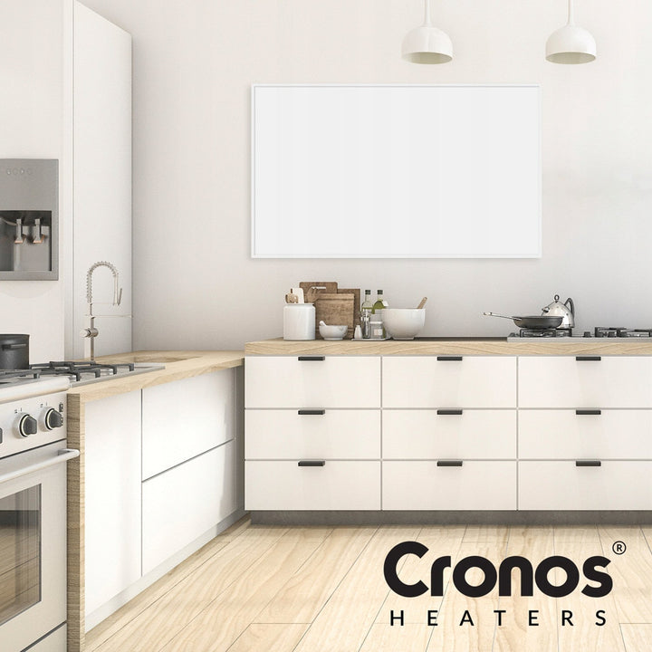 Cronos infrarød varmeapparat, 1000 W, mat overflade, ultratynd, Carbon P1000