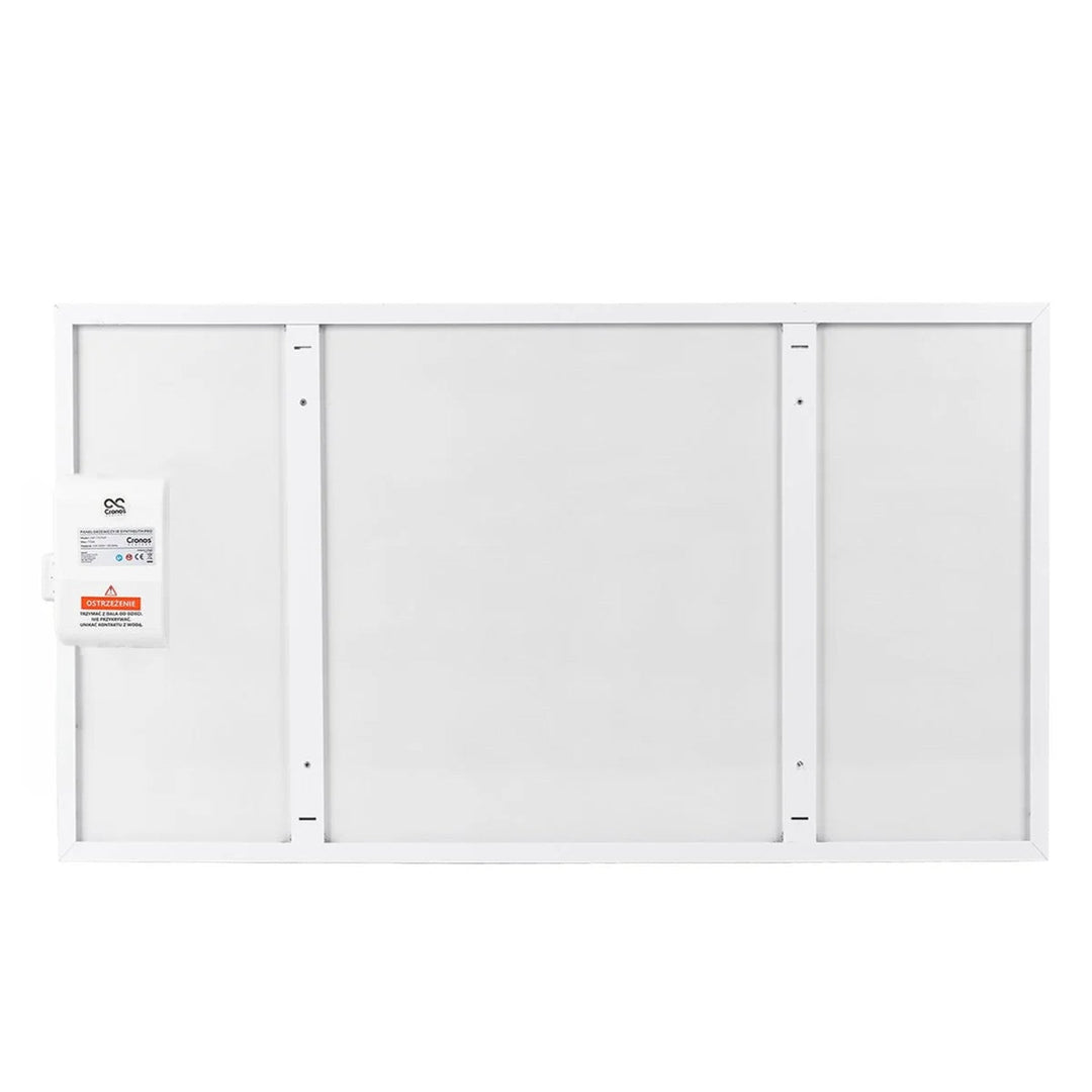 Cronos infrarød varmeapparat, 770 W, styret via smartphone, indbygget termostat, konverteringsgrad 98 %, IP44-beskyttelse, Synthelith PRO CRP-770TWP