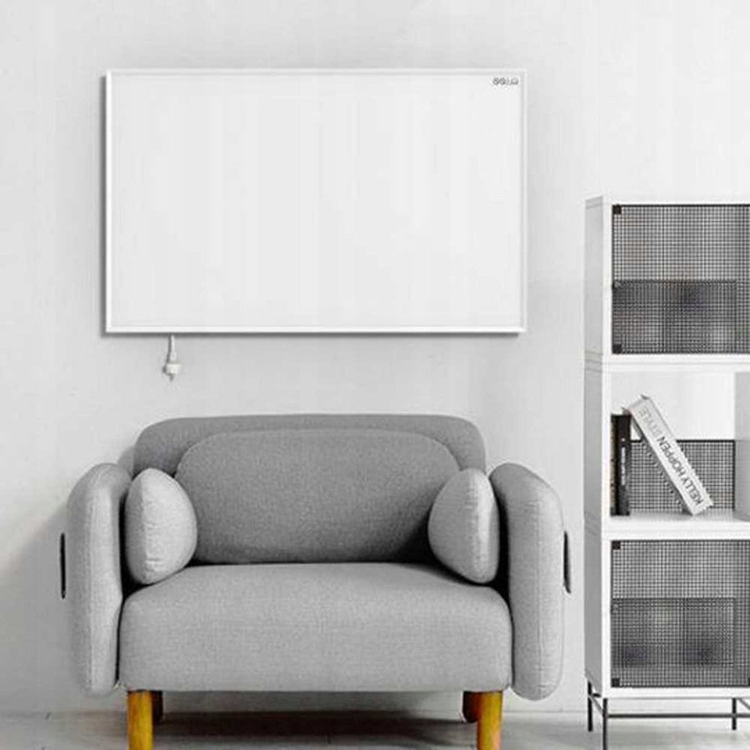 Cronos infrarød radiator, 700 W, fjernbetjening, mat overflade, ultratynd, økonomisk opvarmning, Graphene PRO CGP-700TWP