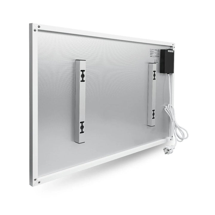 Cronos infrarød radiator, 700 W, fjernbetjening, mat overflade, ultratynd, økonomisk opvarmning, Graphene PRO CGP-700TWP