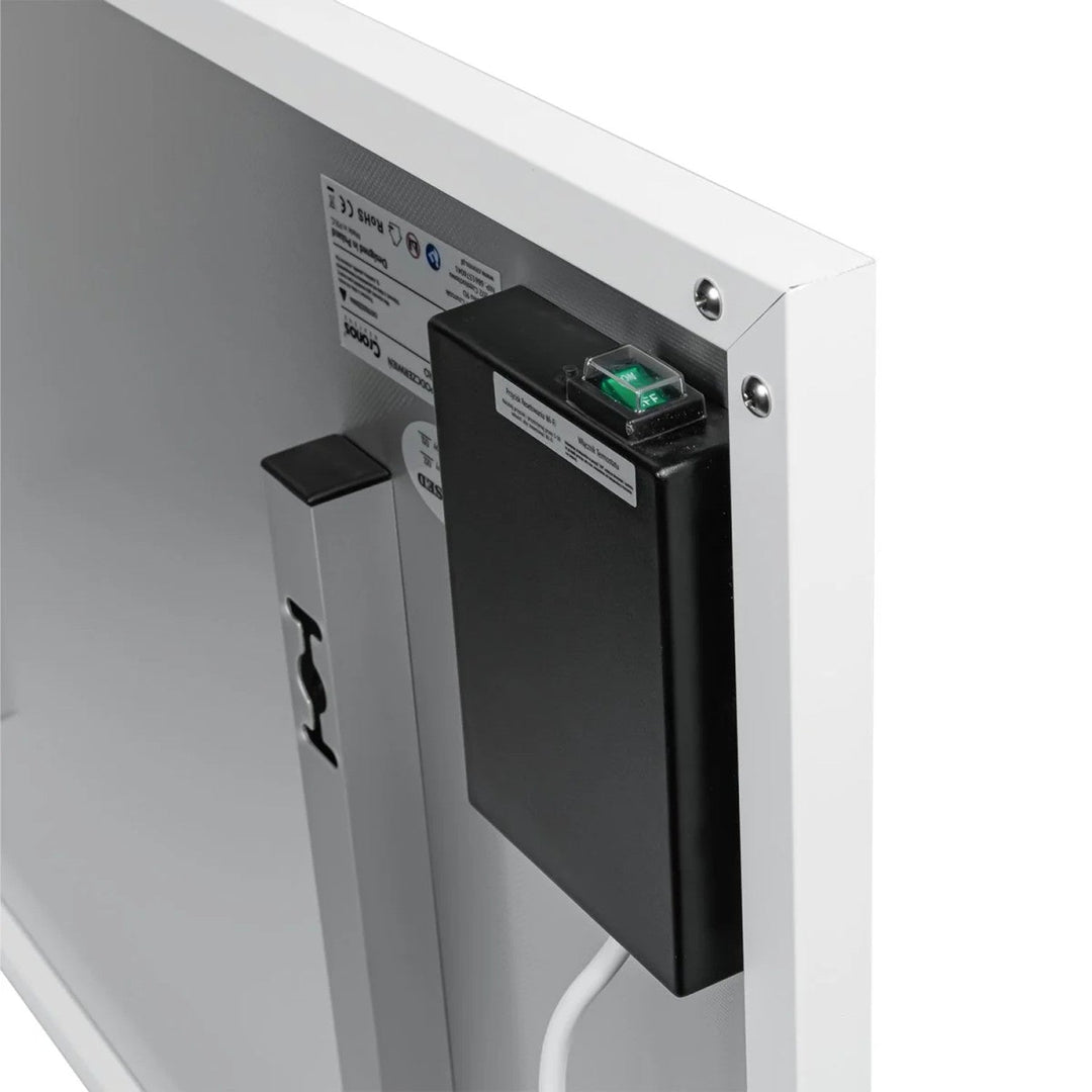 Cronos infrarød radiator, 700 W, fjernbetjening, mat overflade, ultratynd, økonomisk opvarmning, Graphene PRO CGP-700TWP