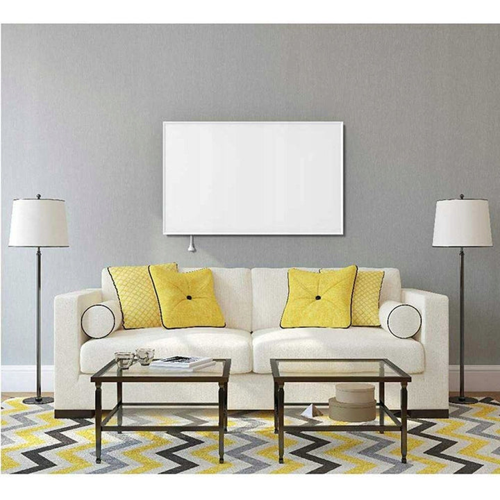 Cronos infrarød radiator, 700 W, fjernbetjening, mat overflade, ultratynd, økonomisk opvarmning, Graphene PRO CGP-700TWP