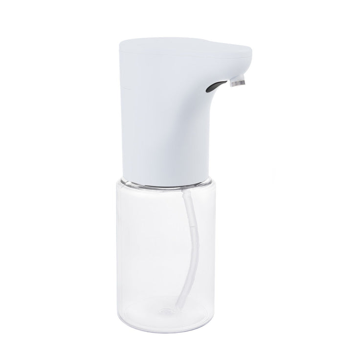 Promedix automatisk dispenser, dispenserbeholder til flydende sæbe, desinfektionsmidler, 300 ml, hvid, PR-540 W + 4 AA-batterier fra Varta Industrial
