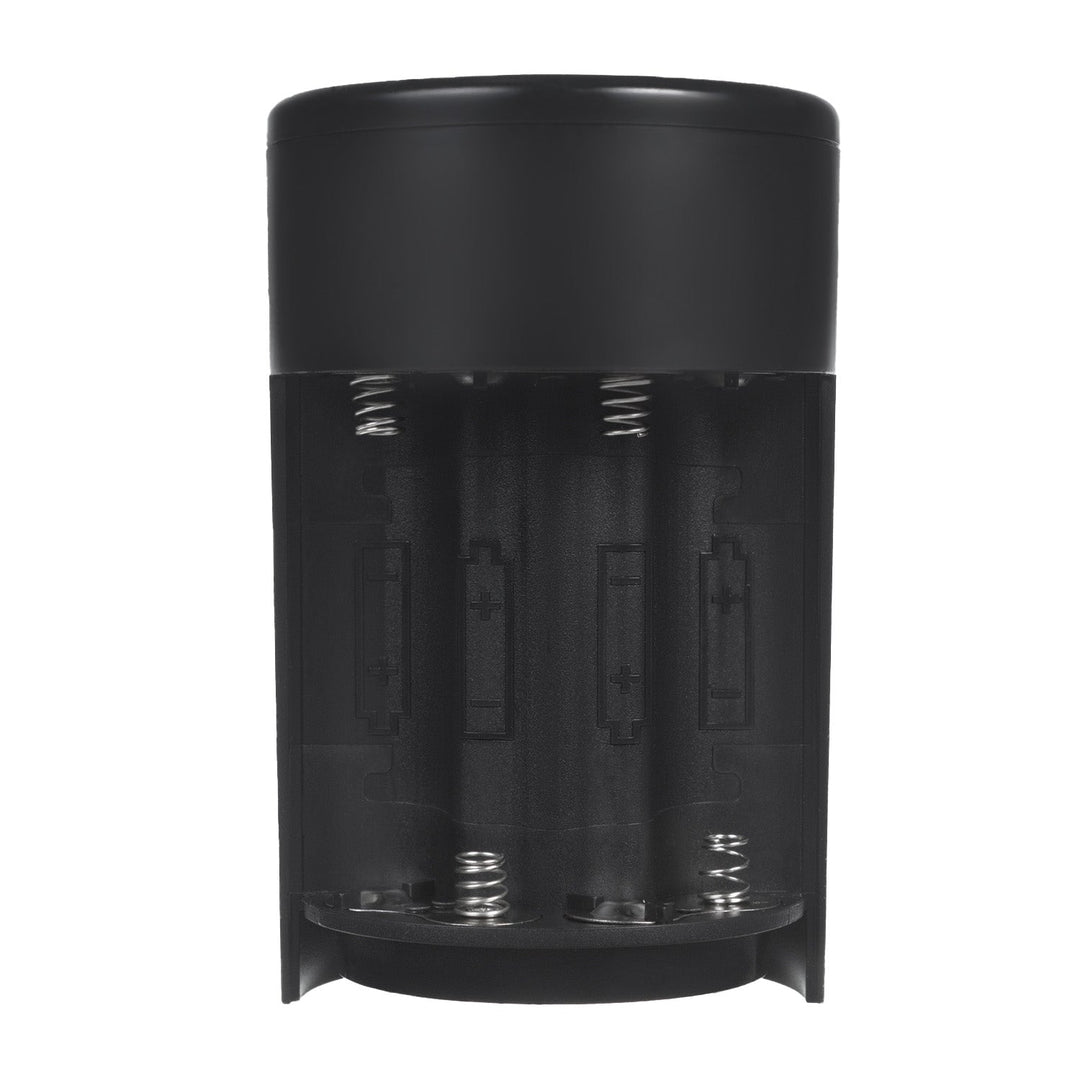 Promedix automatisk dispenser, dispenserbeholder til flydende sæbe, desinfektionsmidler, 300 ml, sort, PR-540 B + 4 AA-batterier fra Varta Industrial