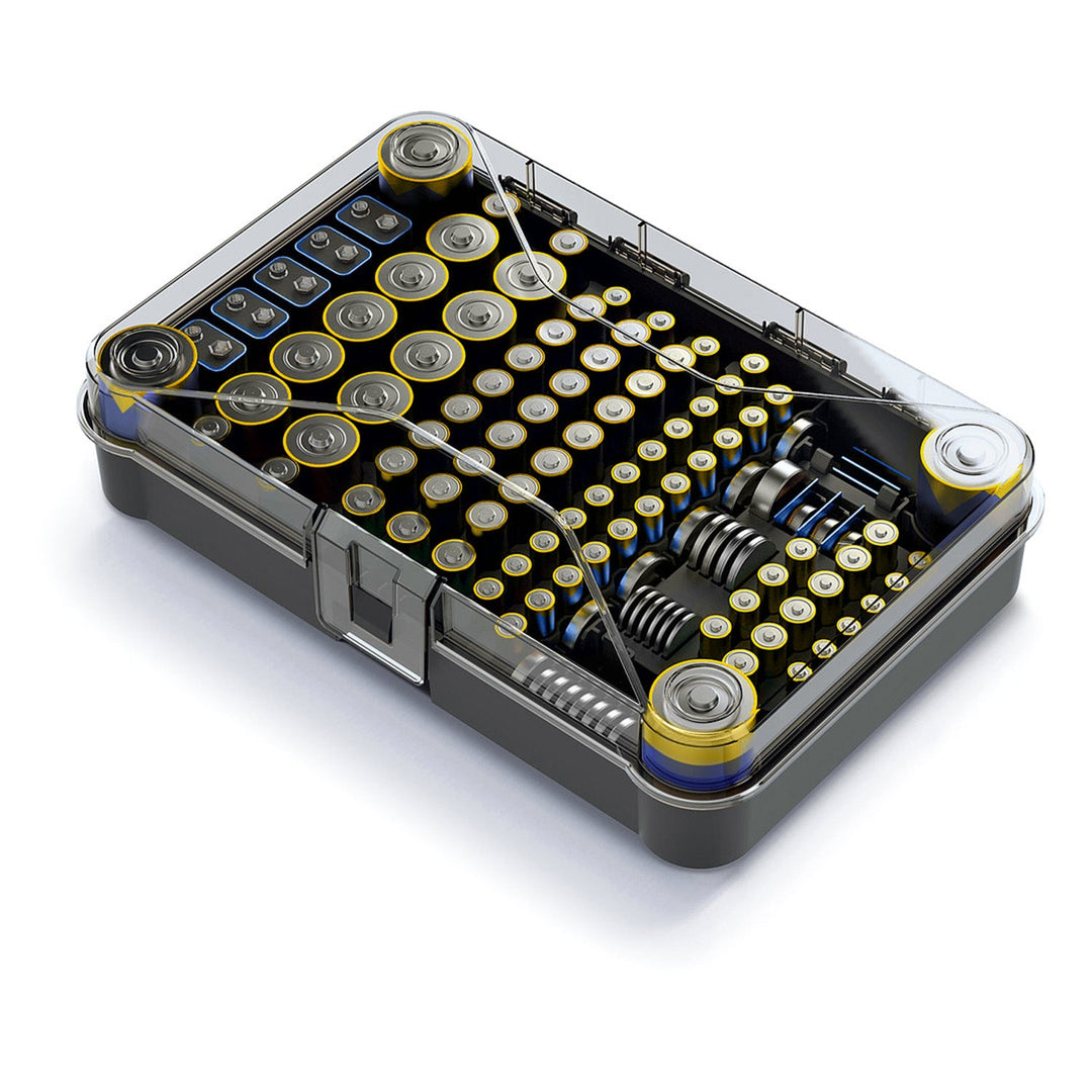 Batteriorganizer GreenBlue Varta Box GB189 + 10x AA-batterier og 10x AAA-batterier Varta Industrial