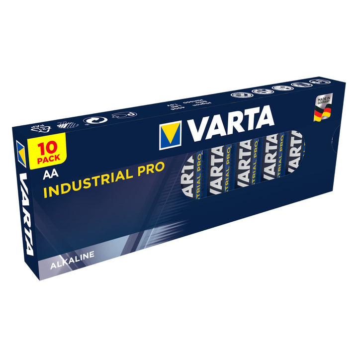 Batteriorganizer GreenBlue Varta Box GB189 + 10x AA-batterier og 10x AAA-batterier Varta Industrial