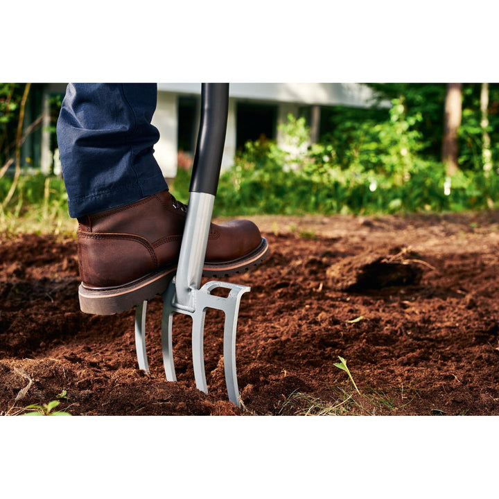 Cellfast-gaffel, ergonomisk skaft, hærdede tænder, 123 cm, Energo 40-020