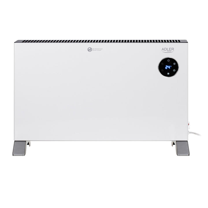 Adler konvektorvarmer, LED-display, fjernbetjening, 3 varmeindstillinger, termostat, maks. 2000 W, AD 7752