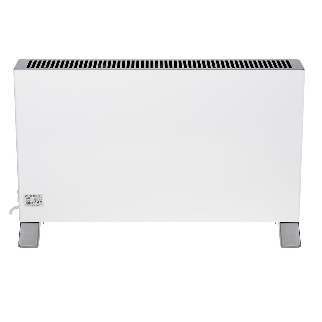Adler konvektorvarmer, LED-display, fjernbetjening, 3 varmeindstillinger, termostat, maks. 2000 W, AD 7752