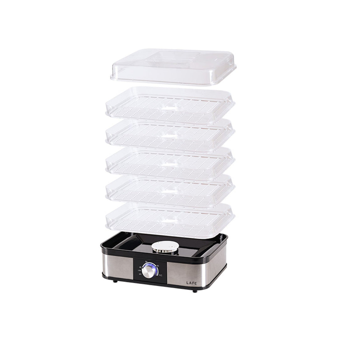 Lafe tørretumbler til svampe, frugt og grøntsager, 250 W, 5 sigter, temperaturregulering, NutriDry