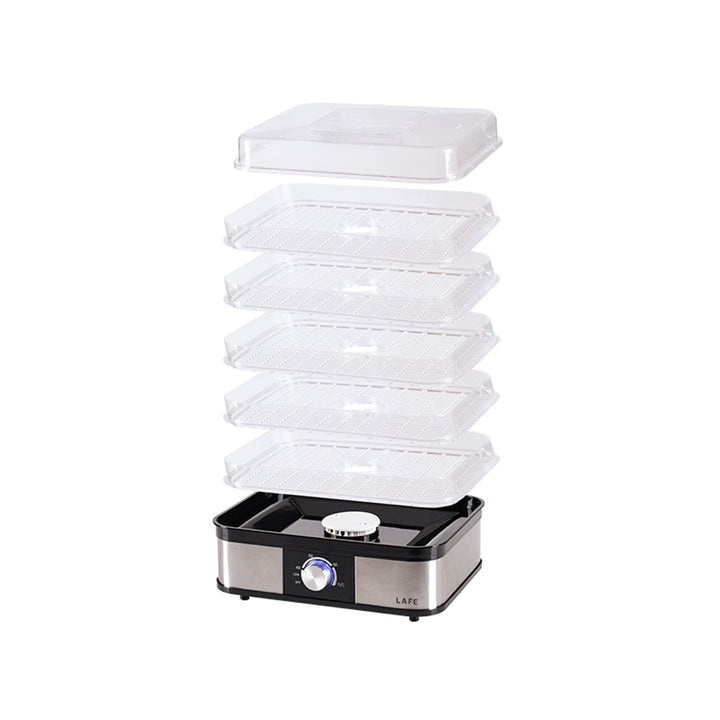 Lafe tørretumbler til svampe, frugt og grøntsager, 250 W, 5 sigter, temperaturregulering, NutriDry