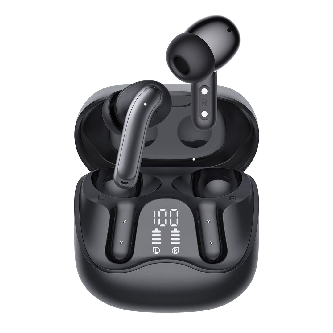Audiocore trådløse hovedtelefoner, hybrid ANC, ENC, 6 mikrofoner, opladningsetui, Tuya, AC591 PRO