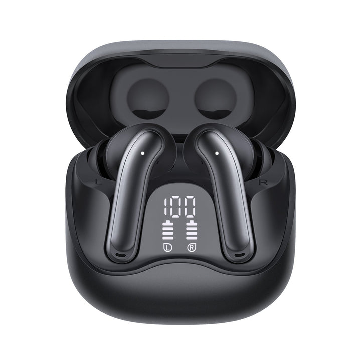 Audiocore trådløse hovedtelefoner, hybrid ANC, ENC, 6 mikrofoner, opladningsetui, Tuya, AC591 PRO