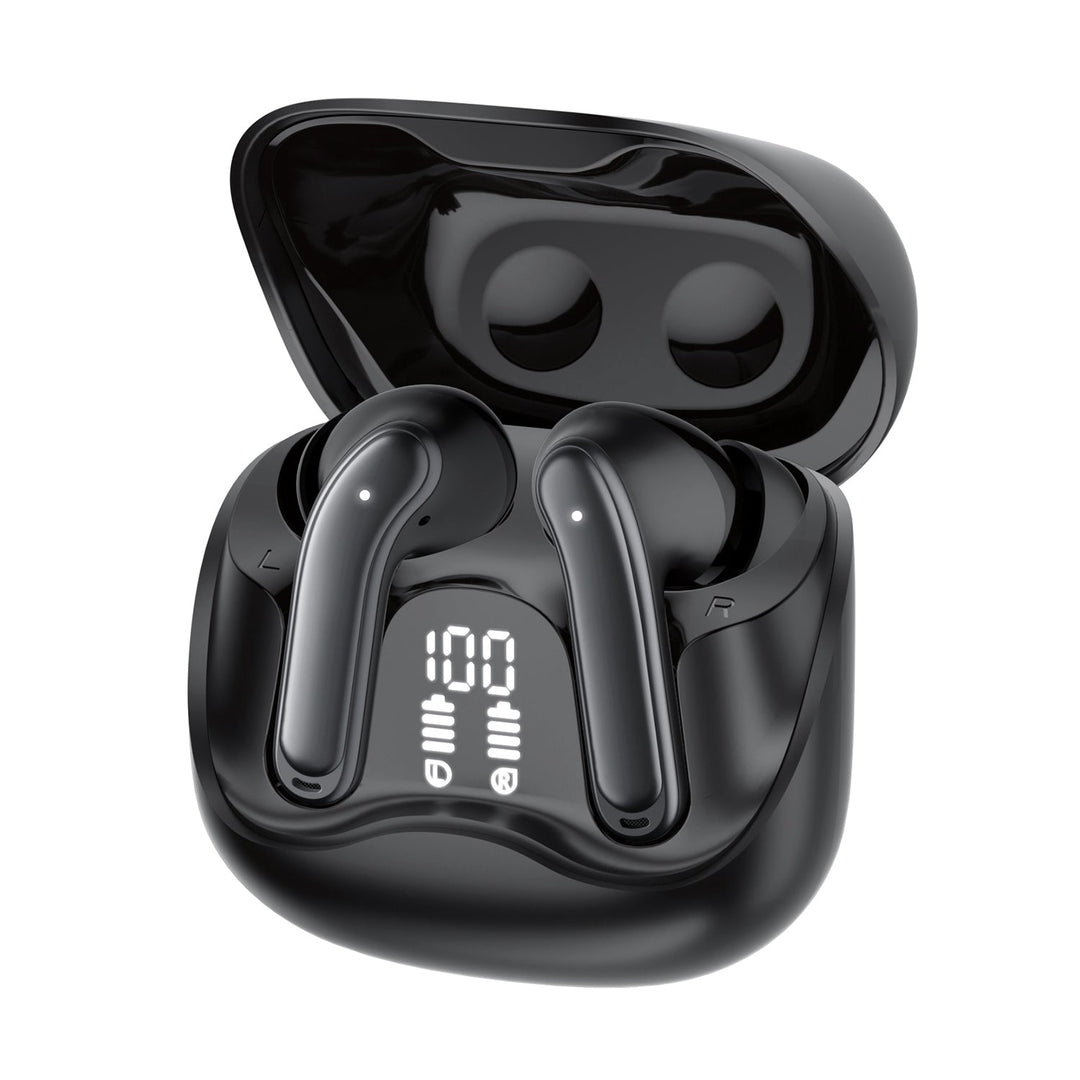Audiocore trådløse hovedtelefoner, hybrid ANC, ENC, 6 mikrofoner, opladningsetui, Tuya, AC591 PRO