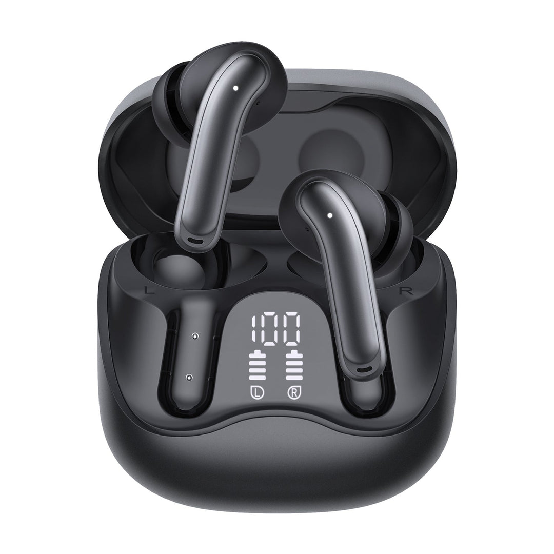 Audiocore trådløse hovedtelefoner, hybrid ANC, ENC, 6 mikrofoner, opladningsetui, Tuya, AC591 PRO