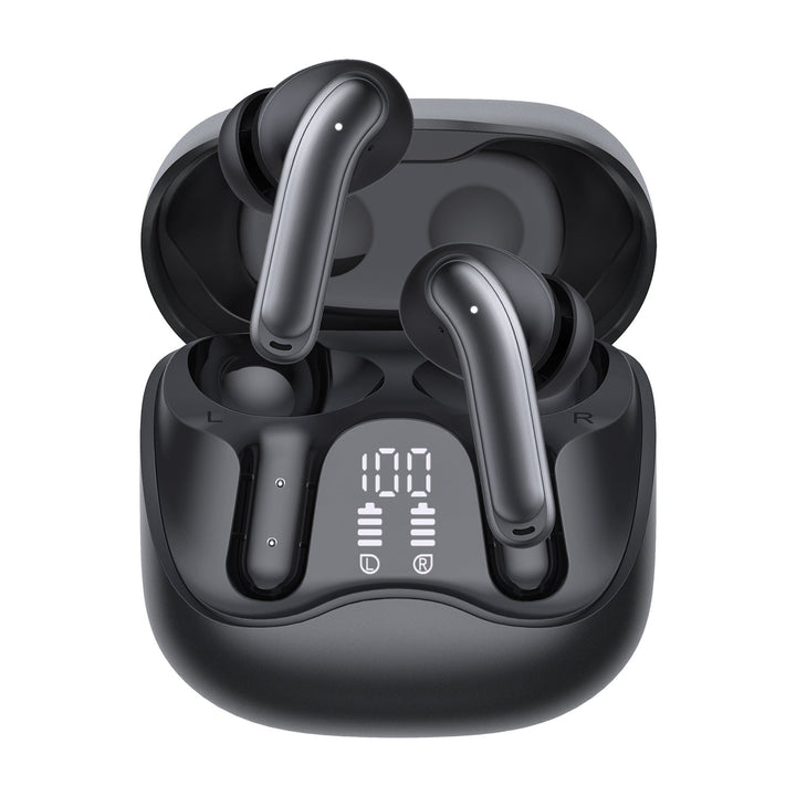 Audiocore trådløse hovedtelefoner, hybrid ANC, ENC, 6 mikrofoner, opladningsetui, Tuya, AC591 PRO