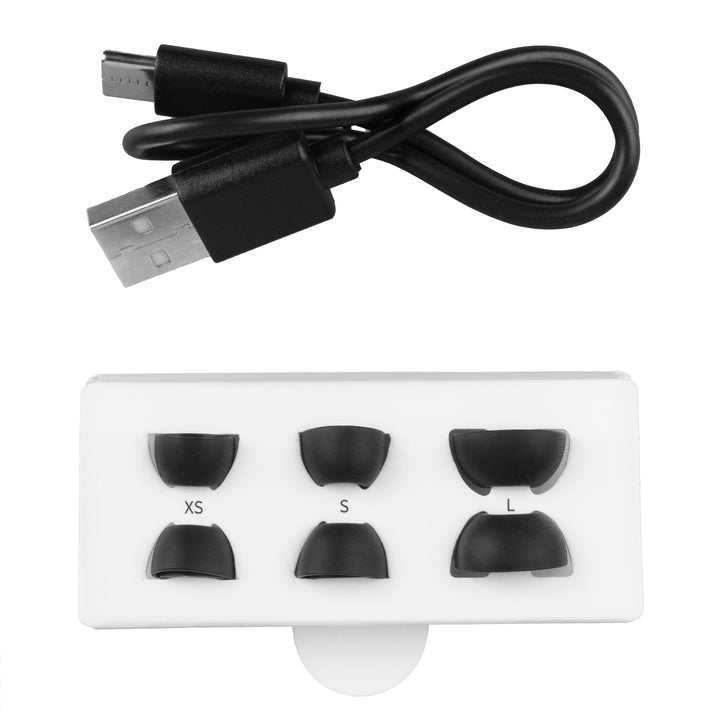 Audiocore trådløse hovedtelefoner, hybrid ANC, ENC, 6 mikrofoner, opladningsetui, Tuya, AC591 PRO