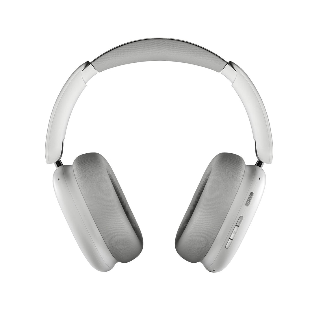 Concept SoundJoy trådløse øretelefoner, op til 70 timers afspilningstid, Bluetooth 5.4, hurtig opladning, aktiv støjreduktion op til 33 dB, hvid, HS4061