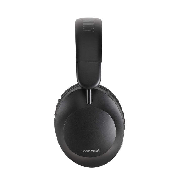 Concept SoundJoy trådløse øretelefoner, op til 45 timers afspilningstid, Bluetooth 6.0, hurtig opladning, aktiv støjreduktion op til 18 dB, sort, HS4080