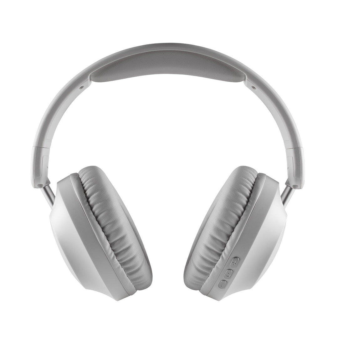 Concept SoundJoy trådløse øretelefoner, op til 45 timers afspilningstid, Bluetooth 6.0, hurtig opladning, aktiv støjreduktion op til 18 dB, hvid, HS4081