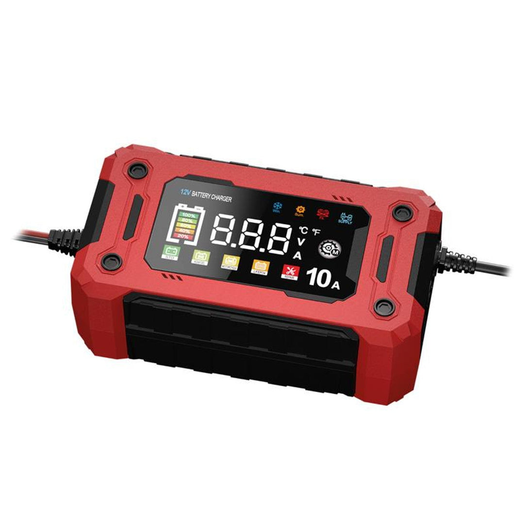 LTC Energy batterioplader, 3,3-14,7 V, 10 A, AGM/GEL/LiFePO4, automatisk tilstand, LXPOE10