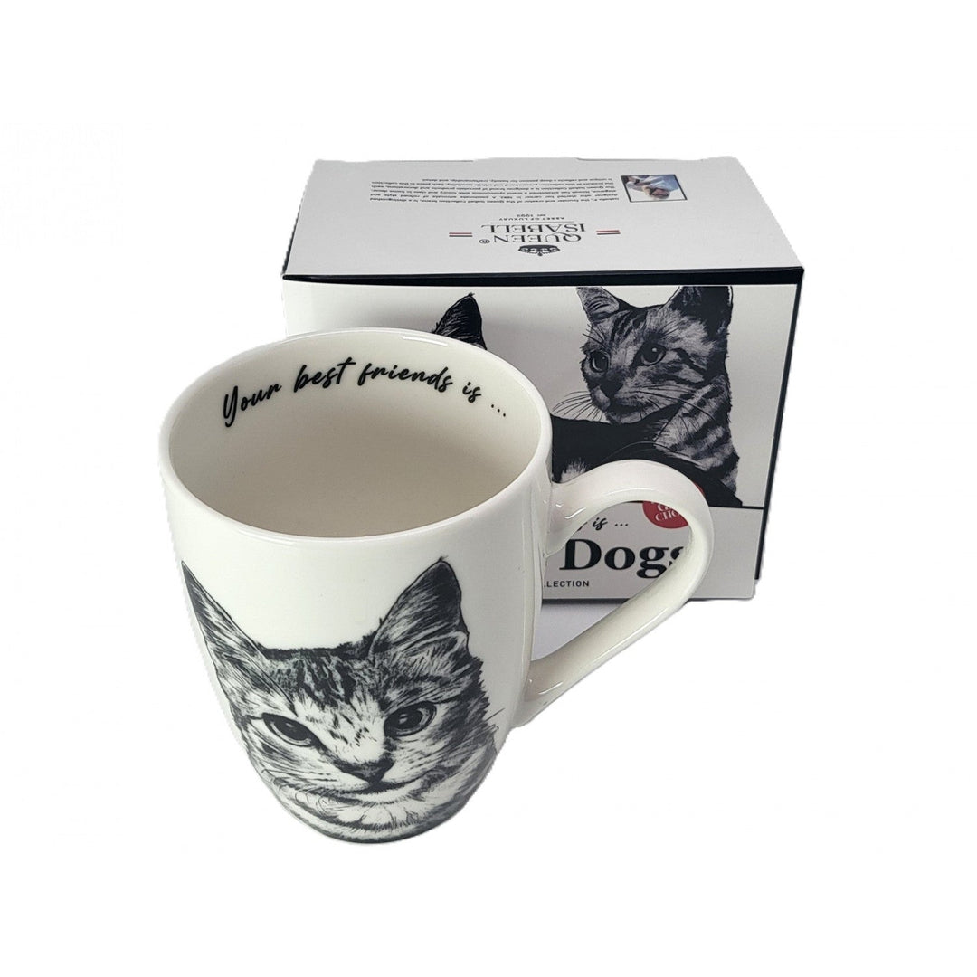 Porcelænskrus Queen Isabel, amerikansk korthåret kat, 350 ml, Q1-05195